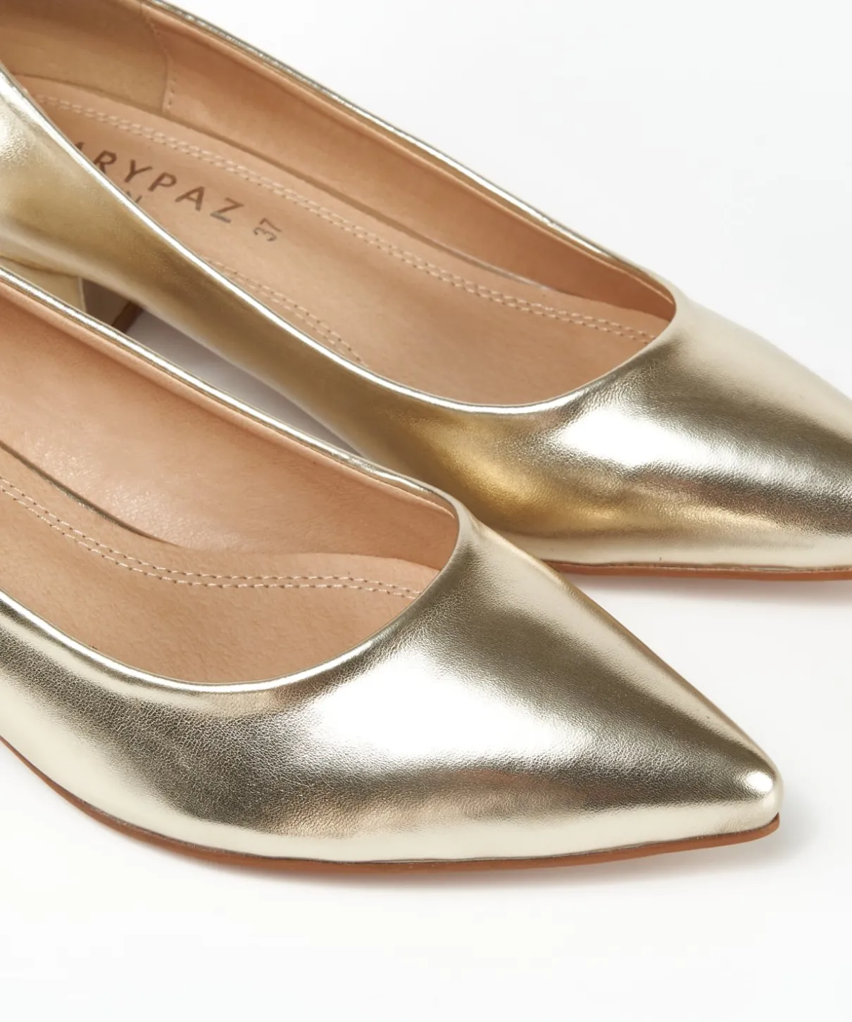 Zapato Salon Punta Efecto