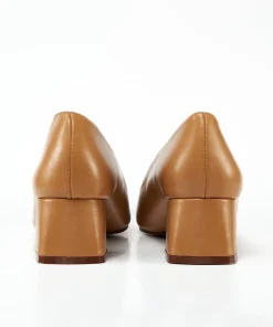 Zapato Salon Tacón Bloque Efecto