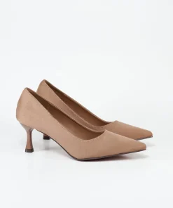 Zapato Salon Tacón Medio Efecto