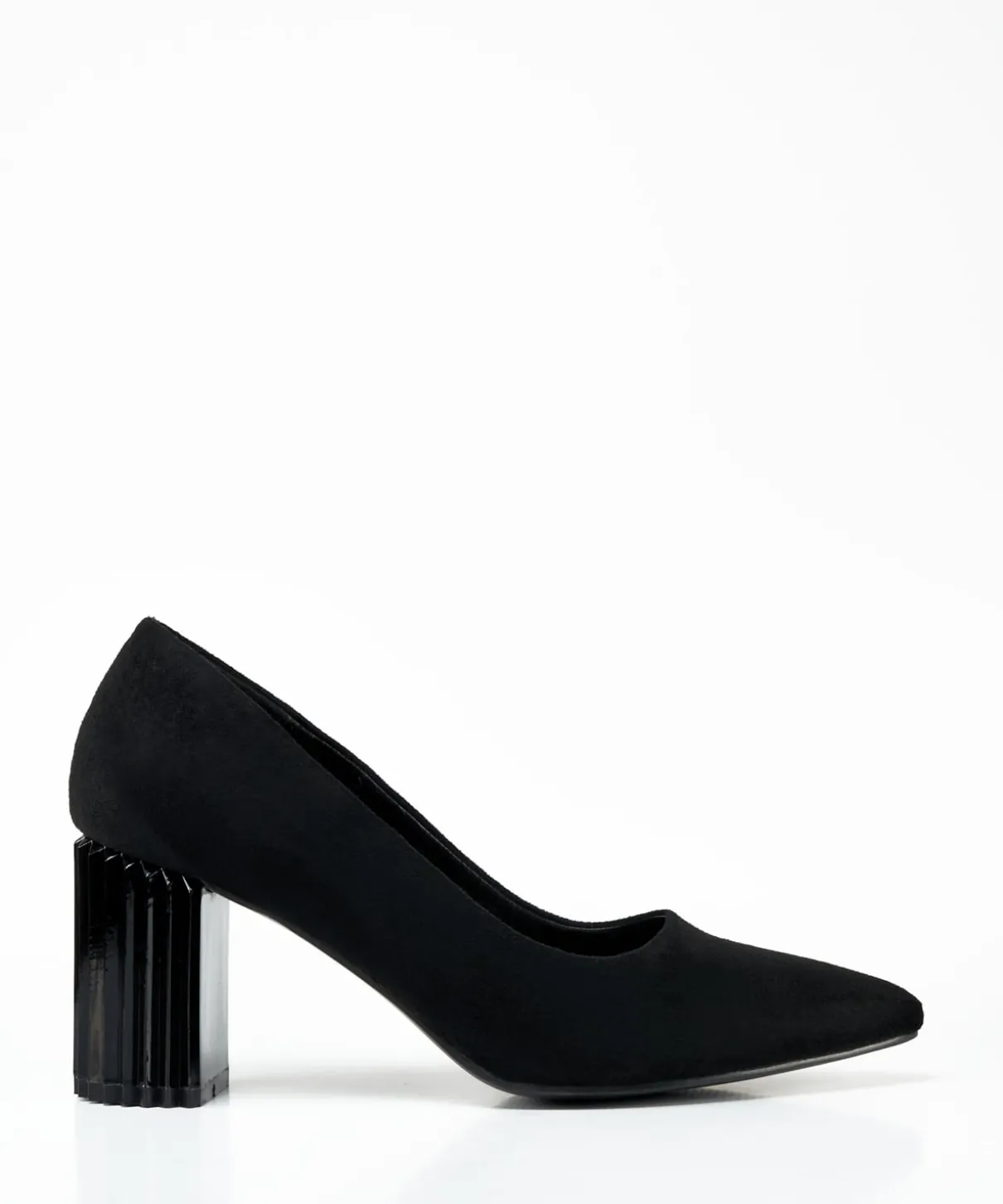 Zapato Tacón Geometrico Efecto
