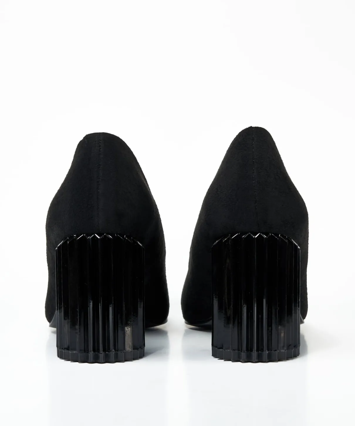 Zapato Tacón Geometrico Efecto